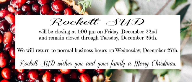 Closed for Christmas